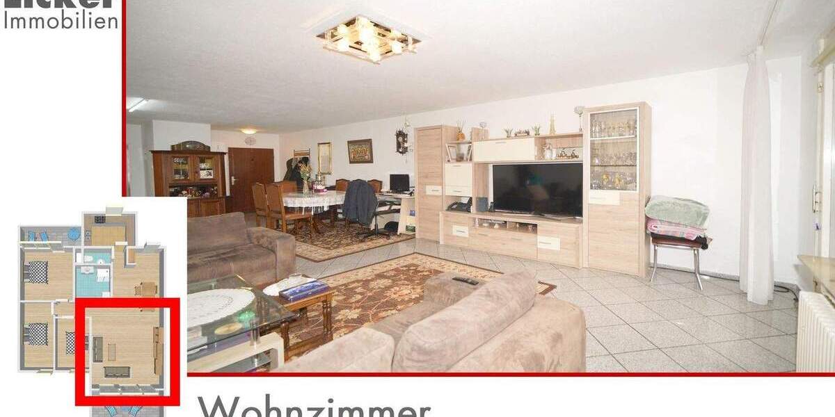 Etagenwohnung Winnenden Schelmenholz - 4 Zimmer, 108 m&sup2;, 330.000&euro; | Angebot:25212574