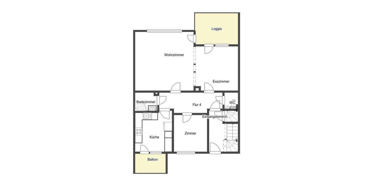 Reihenmittelhaus Stuttgart Steckfeld - 9 Zimmer, 208 m&sup2;, 765.000&euro; | Angebot:26319304