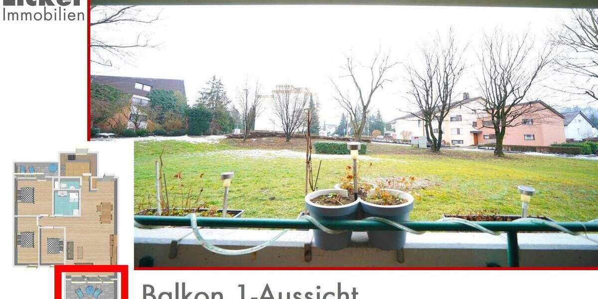 Etagenwohnung Winnenden Schelmenholz - 4 Zimmer, 108 m&sup2;, 330.000&euro; | Angebot:25212574