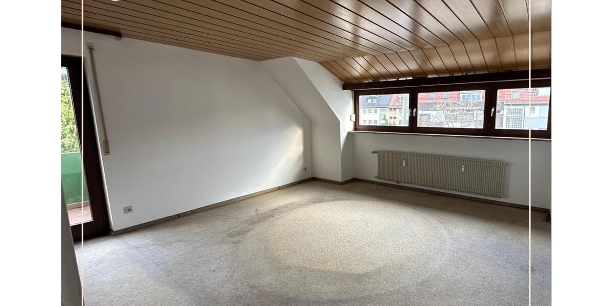 Dachgeschoßwohnung Stuttgart Luginsland - 3.5 Zimmer, 87 m&sup2;, 299.900&euro; | Angebot:26764453
