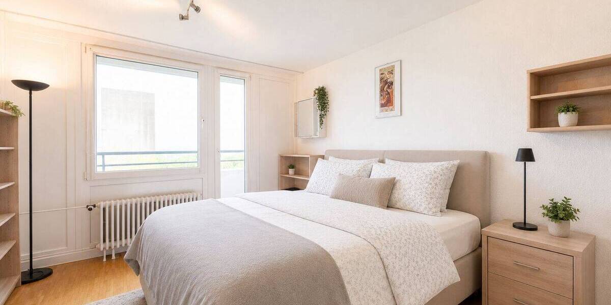 Etagenwohnung Stuttgart Asemwald - 3 Zimmer, 80 m&sup2;, 219.000&euro; | Angebot:26851457