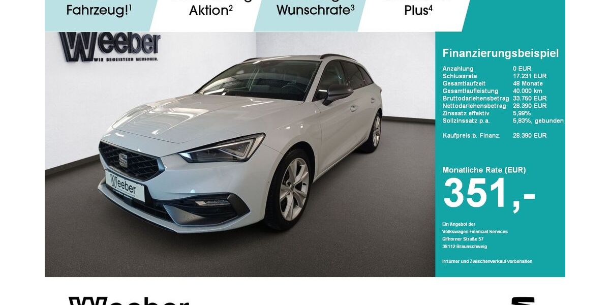 Seat Leon 26.573 km 28.140 € Leonberg 71229