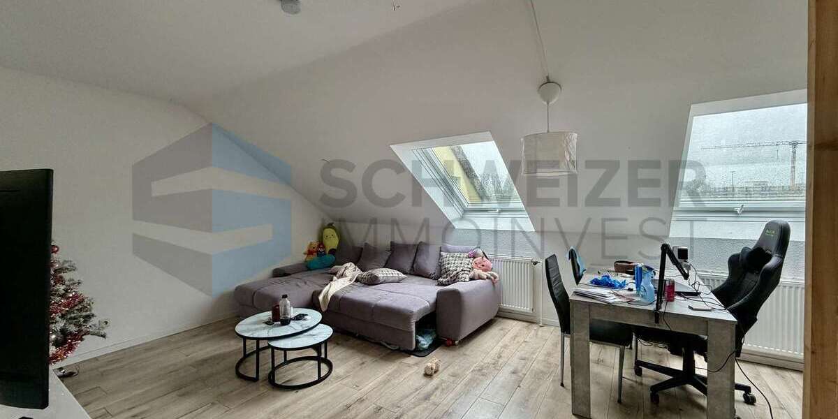 Etagenwohnung Ludwigsburg Oßweil - 2 Zimmer, 45 m&sup2;, 185.000&euro; | Angebot:26356506