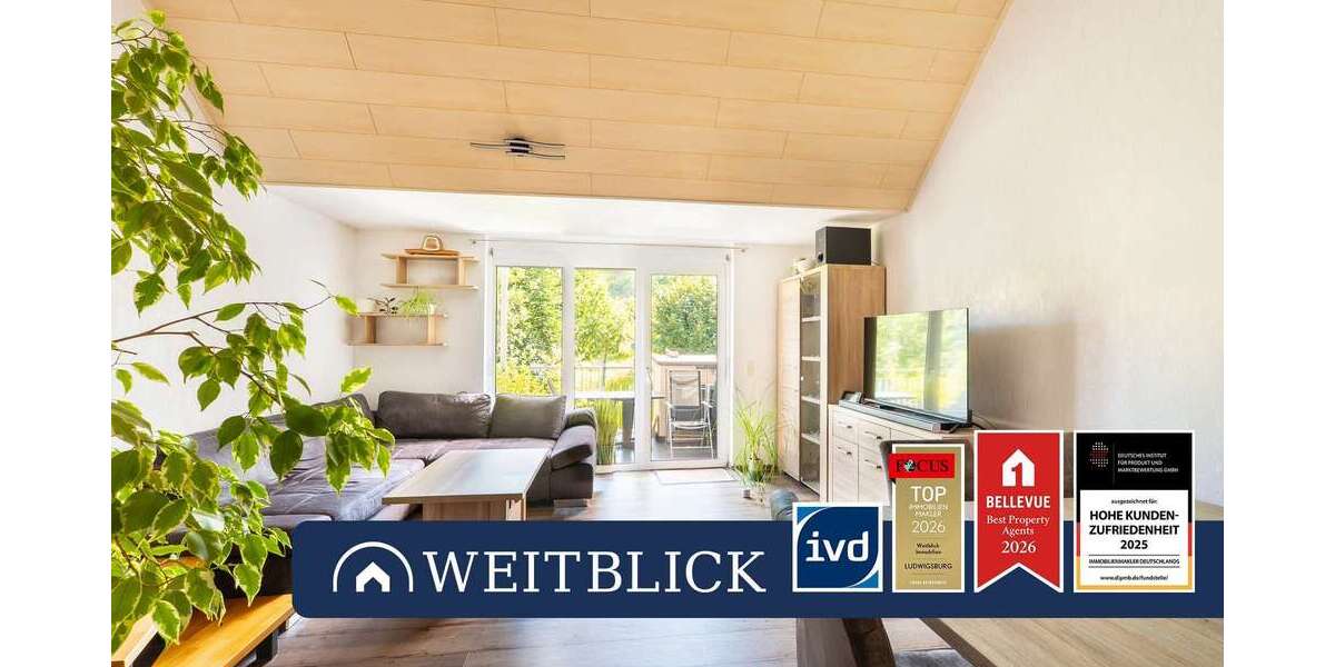 Etagenwohnung Benningen am Neckar - 4.5 Zimmer, 90 m&sup2;, 335.000&euro; | Angebot:27128462