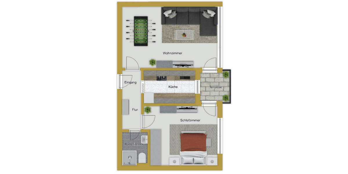 Etagenwohnung Korb - 2 Zimmer, 56 m&sup2;, 169.500&euro; | Angebot:26541163