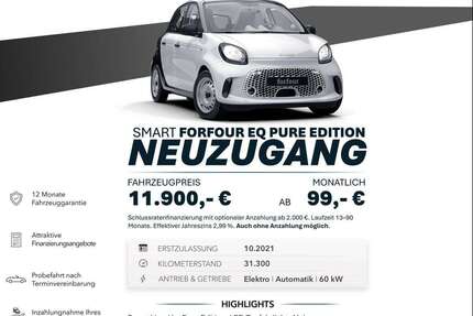 Smart forFour 31.300 km 11.900 &euro; Ebersbach an der Fils 73061