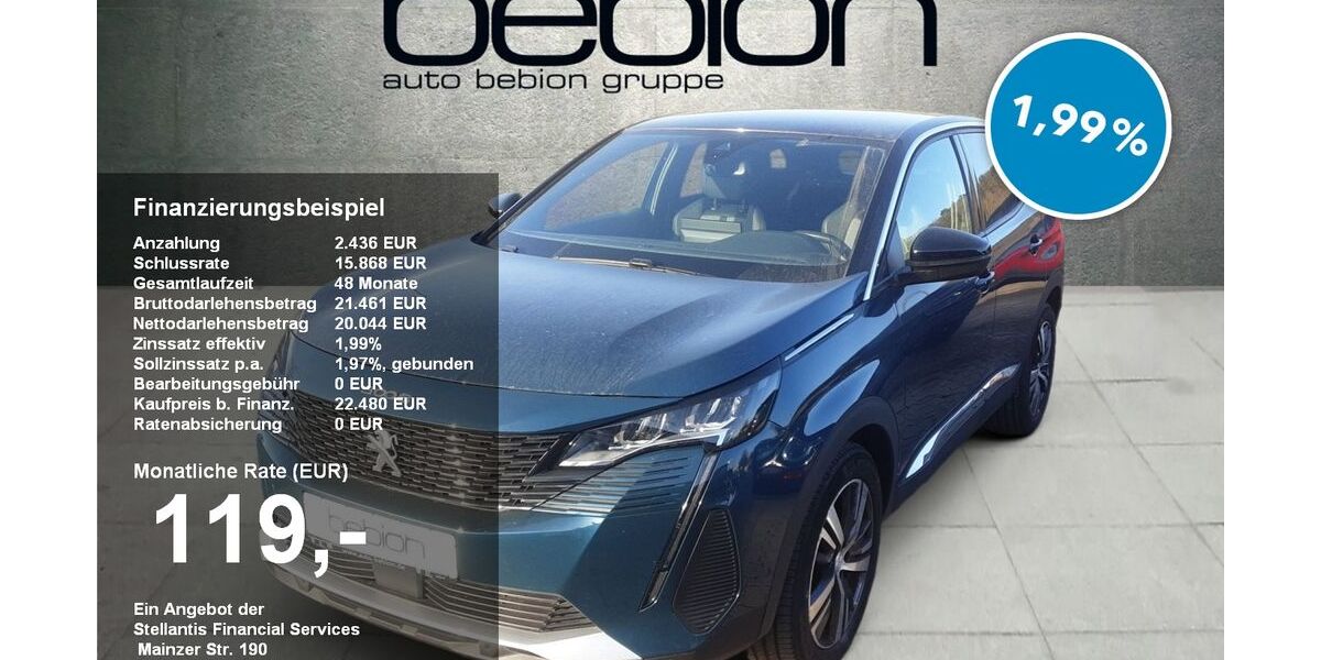 Peugeot 3008 34.270 km 21.880 &euro; Magstadt 71106