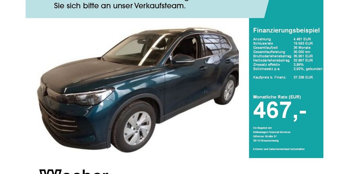 VW Tiguan 13.031 km 36.450 &euro; Weil der Stadt 71263