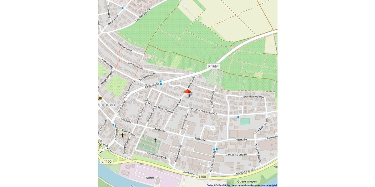 Erdgeschoßwohnung Ludwigsburg Hoheneck - 3.5 Zimmer, 87 m&sup2;, 1.200&euro; | Angebot:26478374