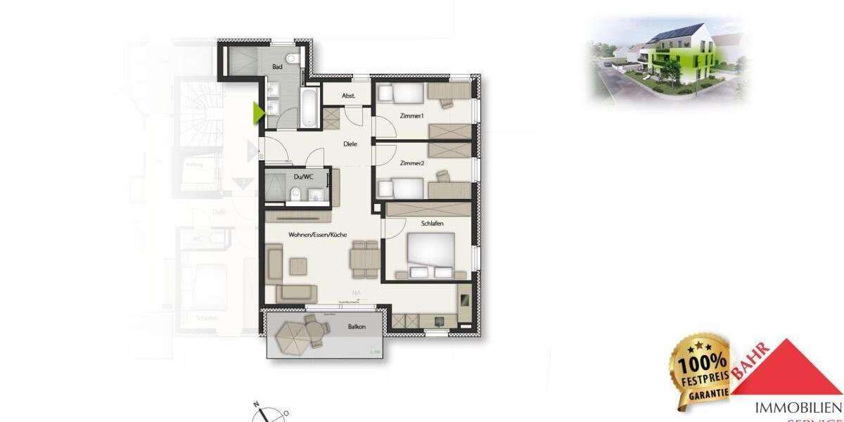 Wohnung zum Kaufen in Gärtringen 669.000 € 93 m² 4 zimmer