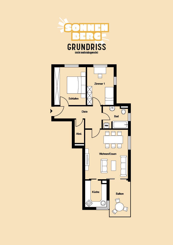 Sonnenberg! 3-Zimmer-Wohnung in Ludwigsburg-Grünbühl