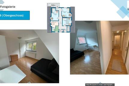Wohnung Esslingen am Neckar Pliensauvorstadt - 3 Zimmer, 97 m&sup2;, 650&euro; | Angebot:25125668