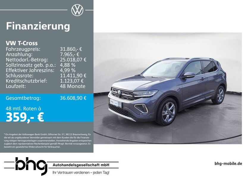 VW T-Cross 8.889 km 30.890 € Reutlingen 72770
