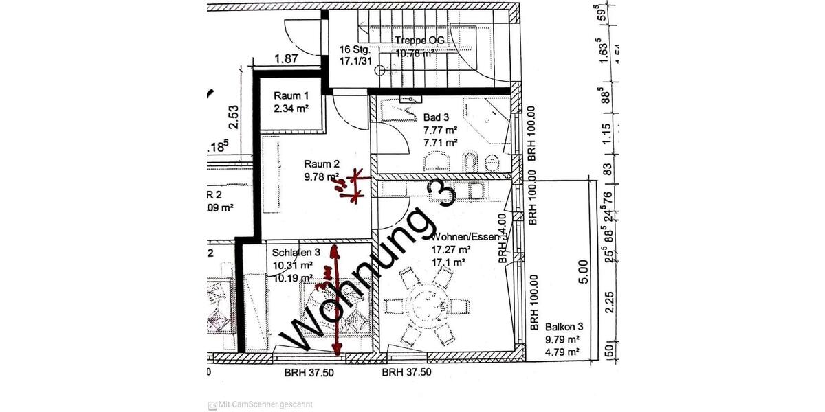 Etagenwohnung Hemmingen - 2.5 Zimmer, 52 m&sup2;, 295.000&euro; | Angebot:26710695