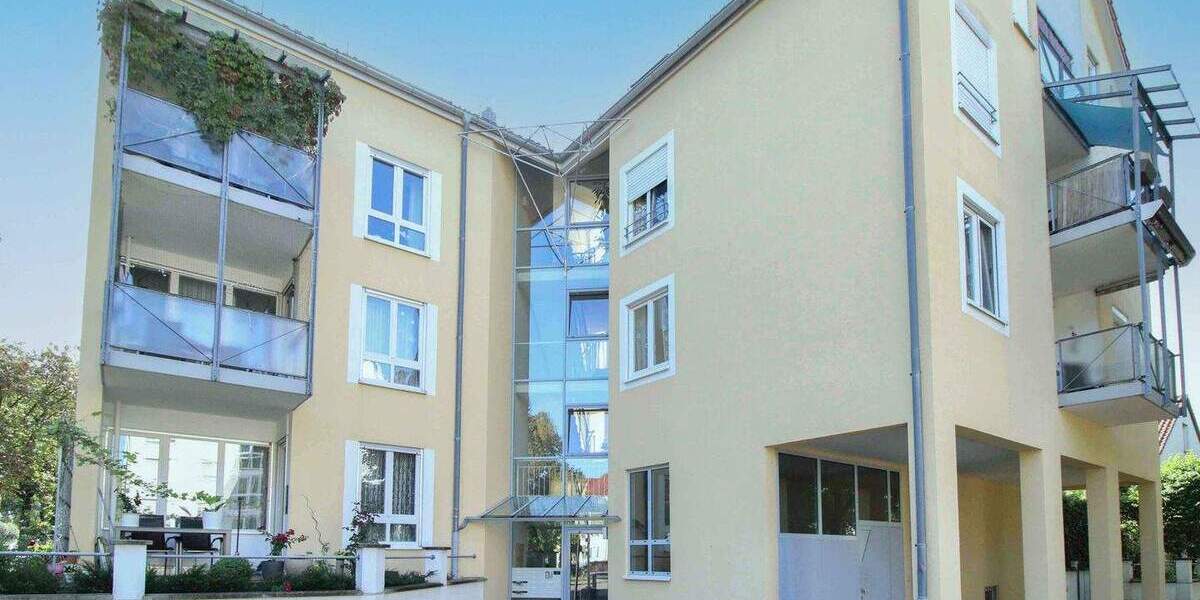 Gepflegte 2-Zimmer-Wohnung mit Terrasse, Gartenanteil und TG-Stellplatz in Kornwestheim 2 zimmer