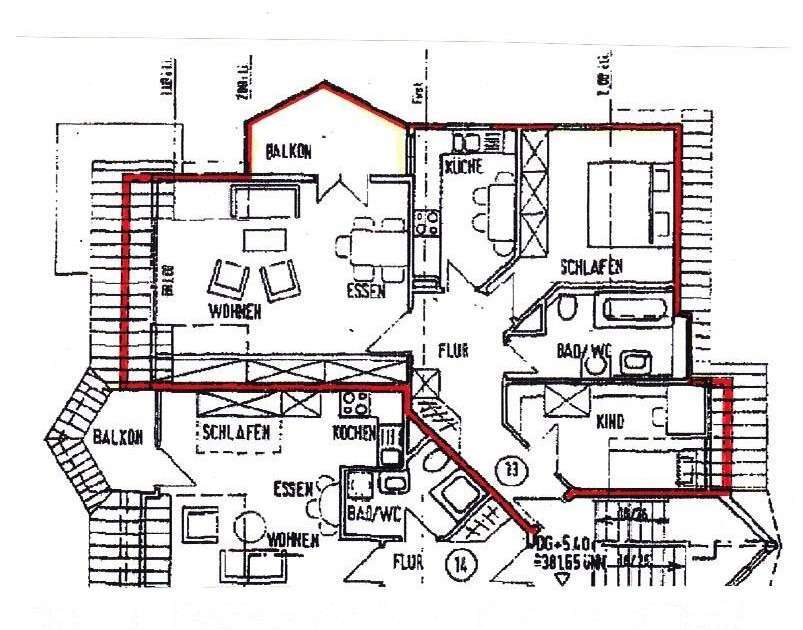 Wohnung zum Mieten in Leonberg 1.080 € 80 m²
