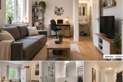 Wohnung Stuttgart Rohr Rohr - 1 Zimmer, 12 m&sup2;, 500&euro; | Angebot:27033071
