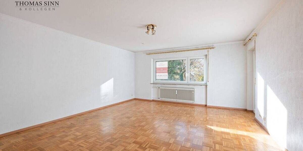 Modernisierungsbedürftige 3,5 Zimmer Wohnung mit schönem Blick ins Grüne - Sofort frei! 3 zimmer