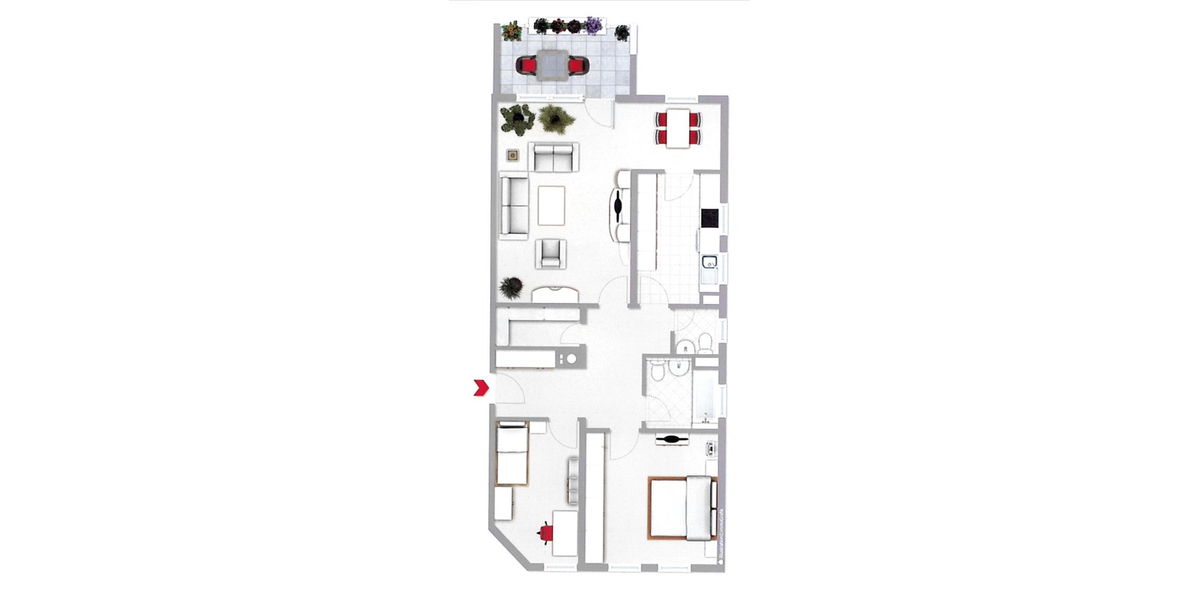 Helle und gepflegte 3,5-Zimmer-Erdgeschosswohnung mit Wohlfühlcharakter - 3.5 Leonberg Haldengebiet | Angebot:27350763