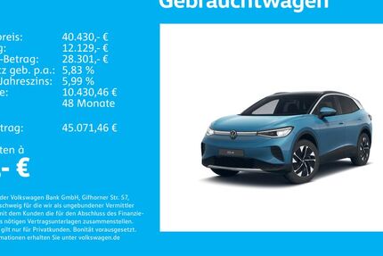VW ID.4 8.662 km 40.430 &euro; Stuttgart-Wangen 70188