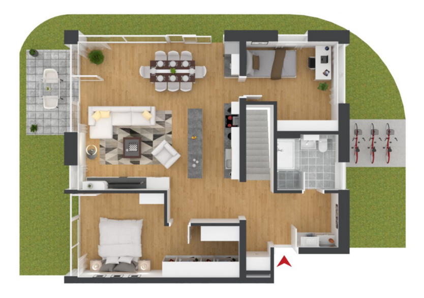 Wohnung zum Kaufen in Metzingen 492.415 € 89.53 m²