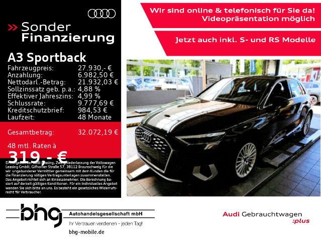 Audi A3 20.385 km 27.930 &euro; Tübingen 72072