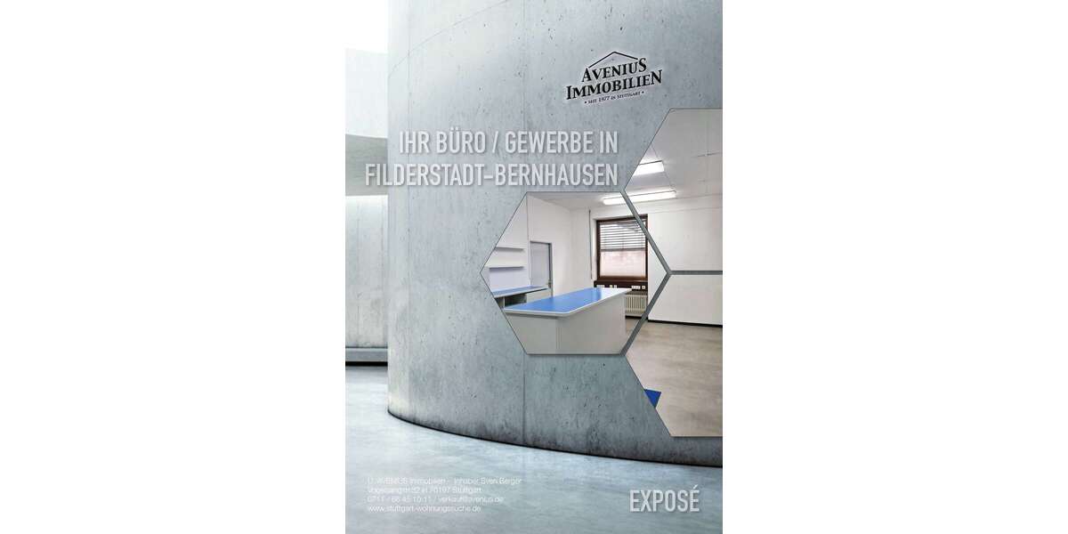 Gewerbeobjekt Filderstadt-Bernhausen Bernhausen - 990&euro; | Angebot:25144896