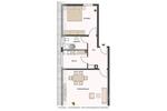 Dachgeschoßwohnung Stuttgart Luginsland - 2 Zimmer, 46 m&sup2;, 230.000&euro; | Angebot:26712112