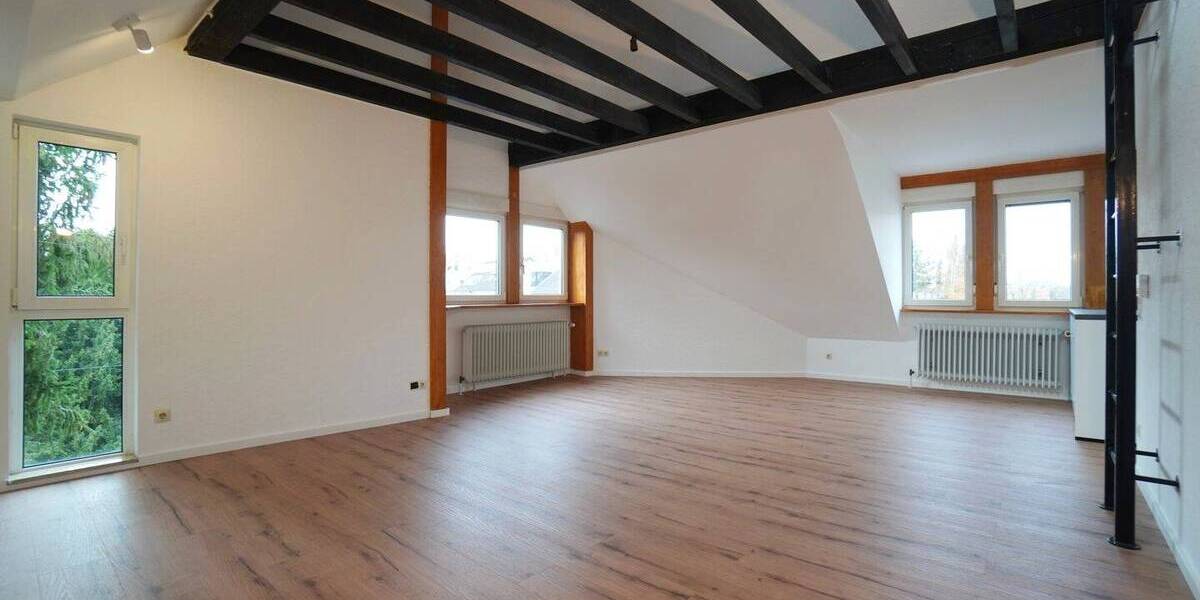 Top renovierte 3,5-Zimmer-Atelierwohnung mit EBK u. Südbalkon in bevorzugter Aussichtslage 3 zimmer