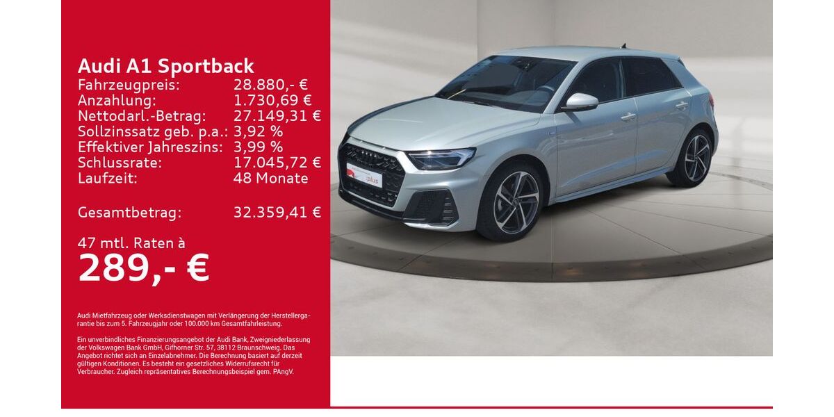 Audi A1 5.788 km 27.880 &euro; Kirchheim 73230