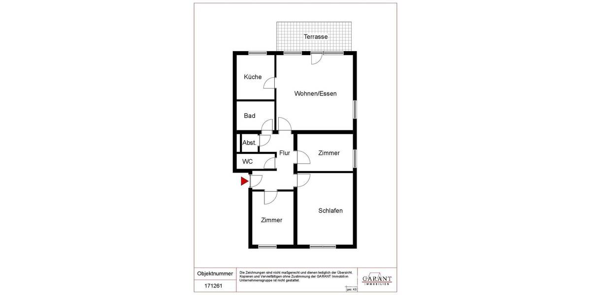 Etagenwohnung Besigheim - 4 Zimmer, 85 m&sup2;, 245.000&euro; | Angebot:26844088