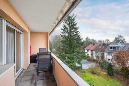 2-Zimmer-Wohnung mit zwei Balkonen und ausbaufähigem Bühnenraum 2 zimmer