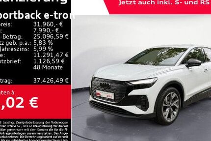 Audi Q4 e-tron 57.871 km 29.890 € Reutlingen 72760