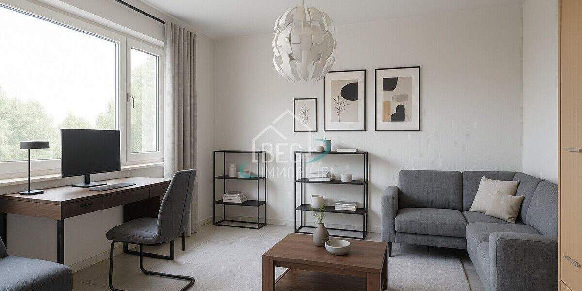 Zentral gelegen: 2-Zimmer-Wohnung mit guter Anbindung 2 zimmer