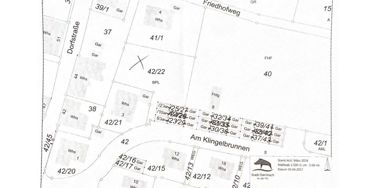 Grundstück Ebersbach an der Fils - 350.000&euro; | Angebot:24551334