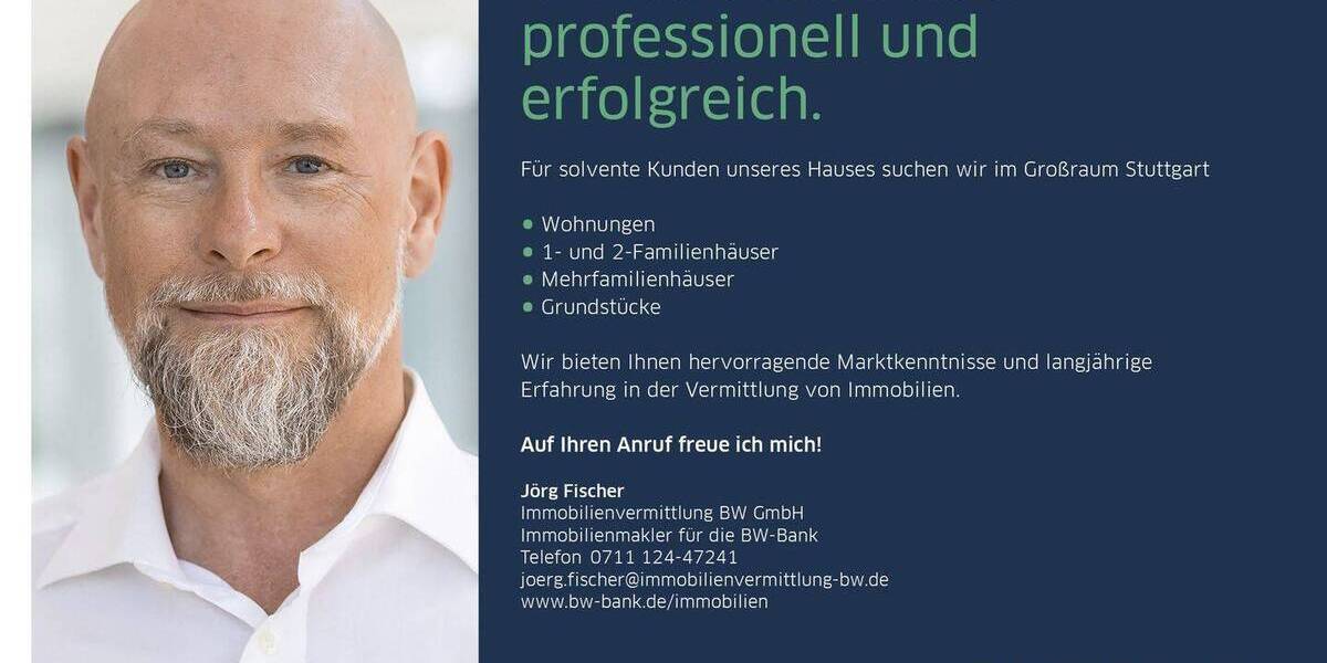 Etagenwohnung Stuttgart Riedenberg - 3 Zimmer, 82 m&sup2;, 298.000&euro; | Angebot:26092048