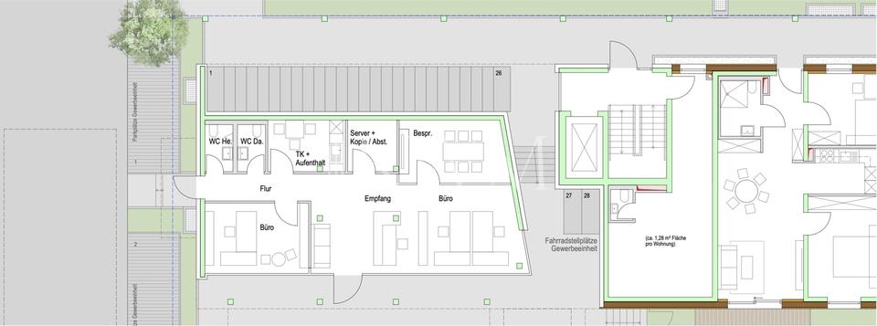 Gewerbeobjekt Ostfildern - 1.450&euro; | Angebot:25080701