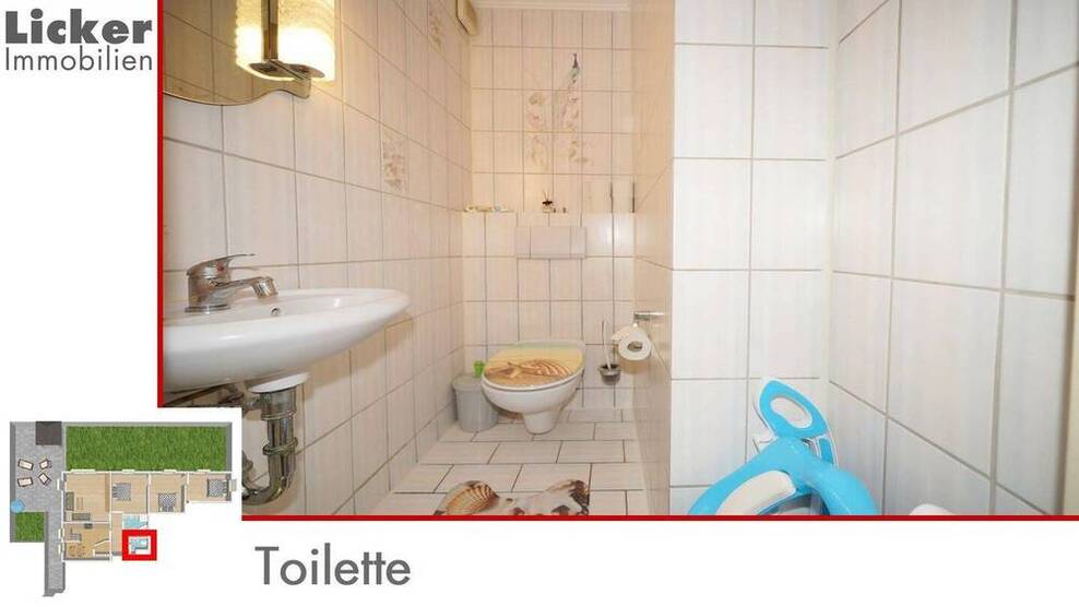 * Gartengeschoss-Whg. mit 130m² Terrassen- und Gartenfläche.