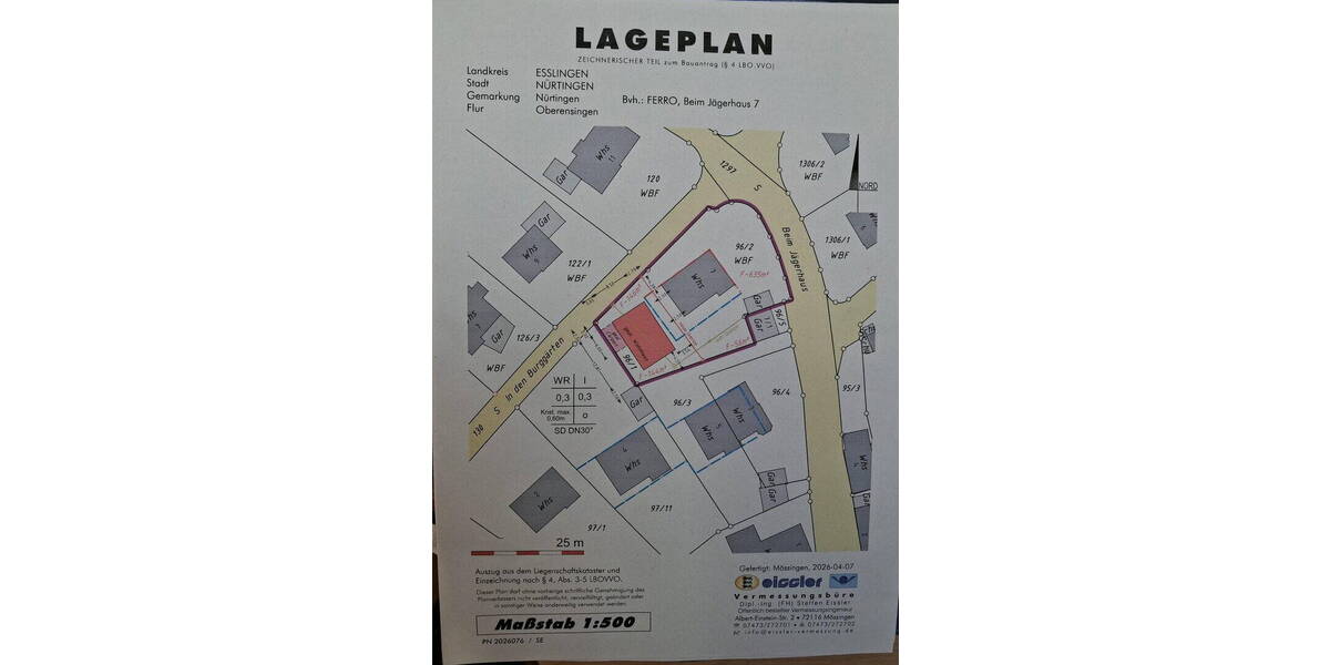 Einfamilienhaus Nürtingen Oberensingen - 8 Zimmer, 180 m&sup2;, 695.000&euro; | Angebot:26122742