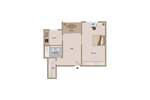 Etagenwohnung Stuttgart Vaihingen - 1 Zimmer, 51 m&sup2;, 199.000&euro; | Angebot:25683106