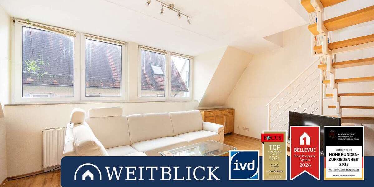 Etagenwohnung Backnang - 2.5 Zimmer, 54 m&sup2;, 198.000&euro; | Angebot:26195499