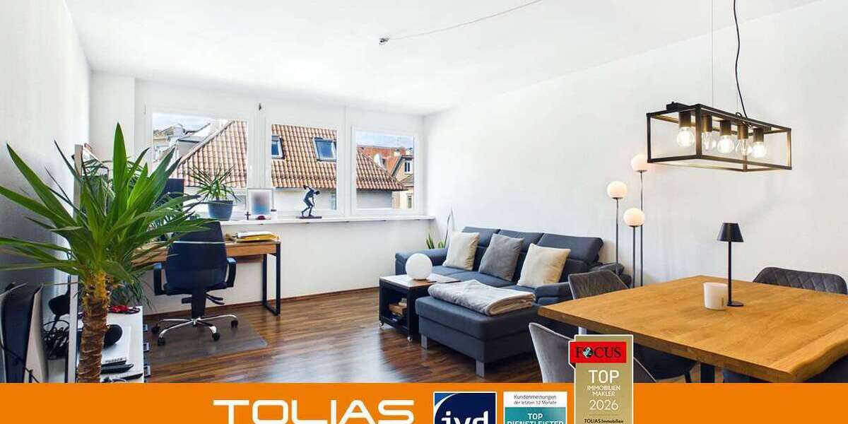 Etagenwohnung Stuttgart Stuttgart-Süd - 2 Zimmer, 46 m&sup2;, 270.000&euro; | Angebot:26730014