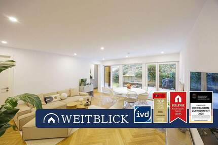 WEITBLICK: Sanierte Wohnung mit Terrasse & Garten! 2 zimmer