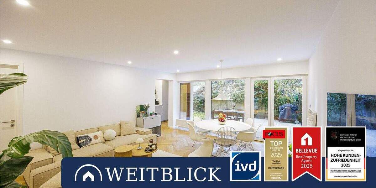 WEITBLICK: Sanierte Wohnung mit Terrasse & Garten! 2 zimmer