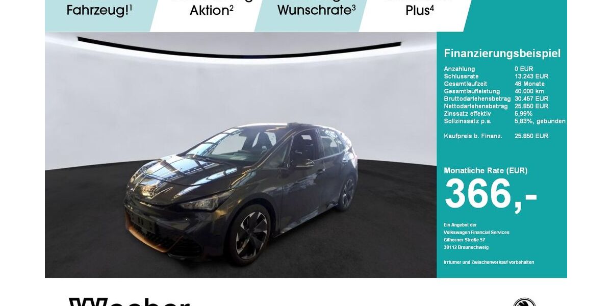 Cupra Born 24.500 km 25.850 &euro; Weil der Stadt 71263