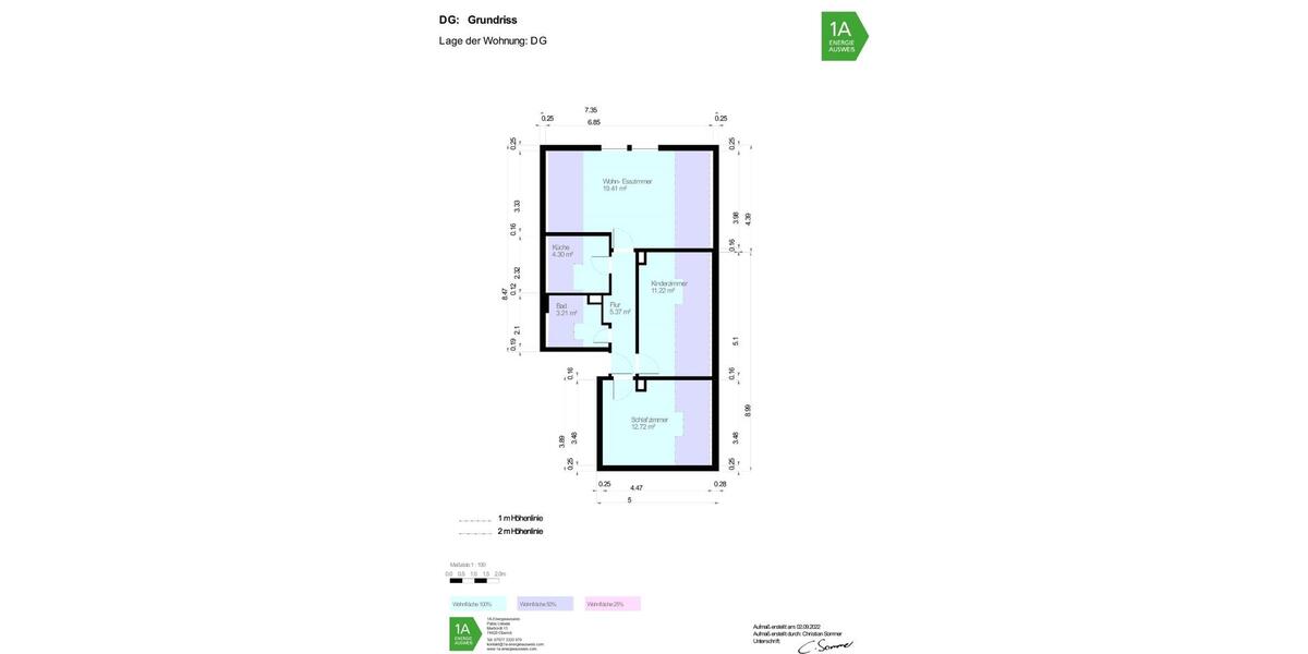 Dachgeschoßwohnung Remshalden - 3 Zimmer, 56 m&sup2;, 189.000&euro; | Angebot:26033504